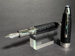 Stylo Plume, MontBlanc, Florence Aligator Noir