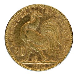 20 Francs Coq, IIIe République, 1900