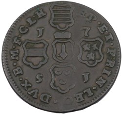 4 liards - Jean-Théodore de Bavière - 1751