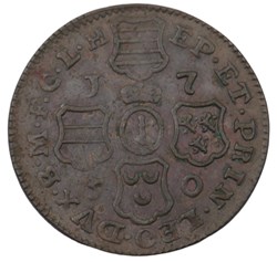 Double liard - Jean-Théodore de Bavière - 1750 (sans valeur)