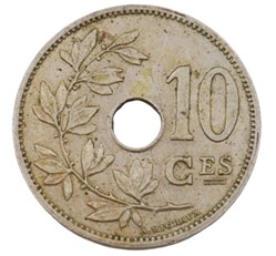 10 centimes - Leopold II - 1901 FR