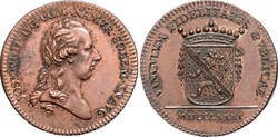 Jeton - Inauguration Joseph II - Namur - 1781
