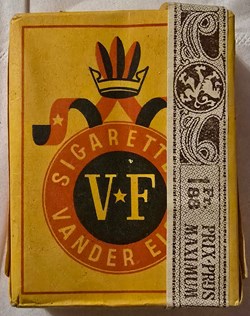 Paquet - 12 cigarettes Vander Elst Jaune - 1.88 Fr - Sie 463