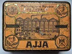 Boîte - Manufacture royale de tabacs - Ajja (André-J. Jacobs Aîné) - Bruxelles