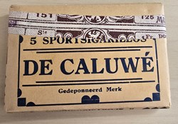 Paquet - 5 sport cigarillos De Caluwé - 1.25 fr - Sie 151
