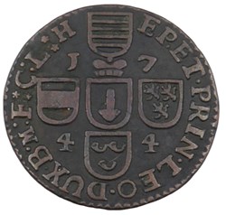 Liard - Jean-Théodore de Bavière - 1744