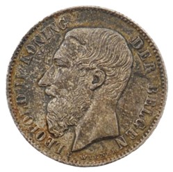 50 centimes - Leopold II - 1886 FL