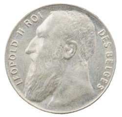 50 centimes - Leopold II - 1901 FR