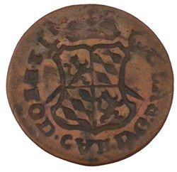 Liard - Jean-Théodore de Bavière - 1750