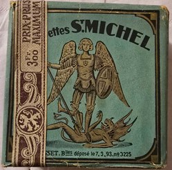 Paquet - 25 cigarettes St-Michel verte - 3.00 Fr - Sie 435A