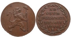 Double liard - Révolution Brabançonne - 1790