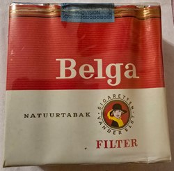 Paquet - 25 cigarettes Belga - Board provision (1970-1980?)