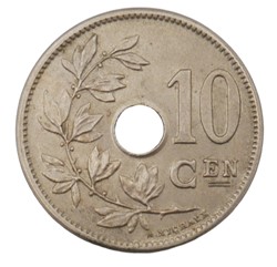 10 centimes - Leopold II - 1905 FL