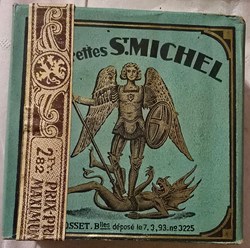 Paquet - 25 cigarettes St-Michel verte - 2.82 Fr - Sie 435