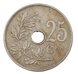 25 centimes - Albert I - 1913 FR