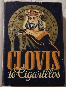 Paquet - 10 cigarillos Clovis Bleu - 6.00 fr - Sie 242