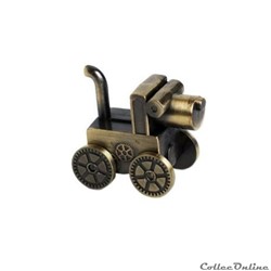 Steampunk Dog Geocoin