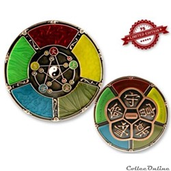 Feng Shui Geocoin Antique Cuivre XLE 75