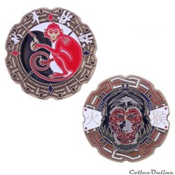 Year of the Monkey Geocoin 2016