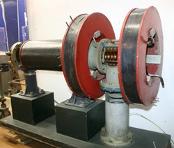 Section accélératrice du linac