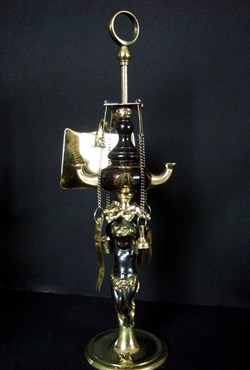lampe à huile de type Florentine