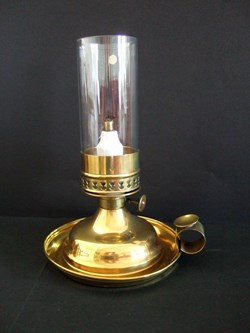 Lampe à essence Pigeon modèle bougeoir