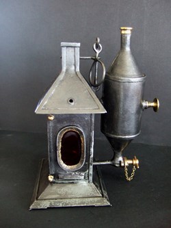 Rare lanterne à suif