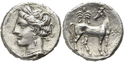 Zeugitana, Carthage: AR Shekel