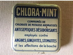 Chlora-mint comprimés 0,25 .    Coopération pharmaceutique Melun.