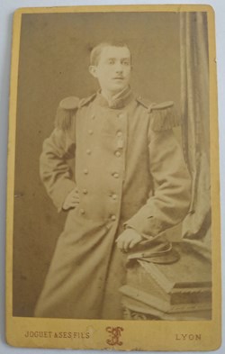 Jeune militaire du 99e régiment