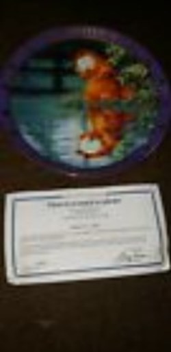Garfield Danbury Mint "There's so much to admire" Plate