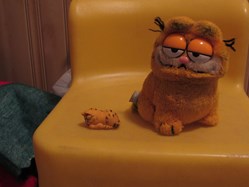 Garfield Sleeping Eraser