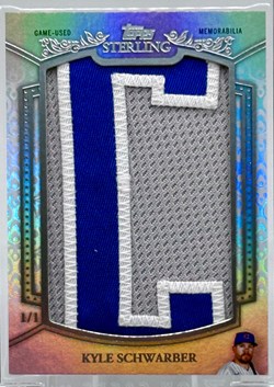 2021 Topps Sterling Kyle Schwarber #JLP-KSC 1/1