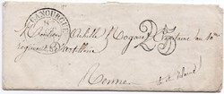 1851 - Cachet type 13, taxe 25