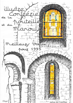 1995 - Vœux Confrérie de la Pouteille et du Manoul