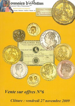 2009 - Monnaies d'Antan, VSO n° 6