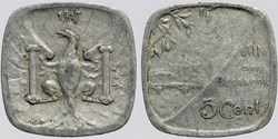 25 - Besançon - 5 centimes