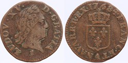 Dy 1701 - Louis XV - Liard - 1768, Paris