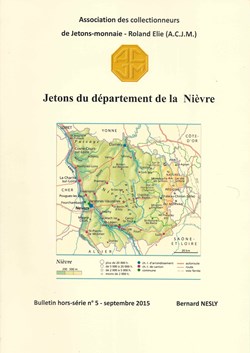 2015 - Jetons du département de la Nièvre