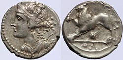 Massalia - Drachme légère au lion