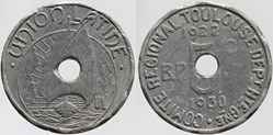 31 - Toulouse - Union Latine - 5 cent.