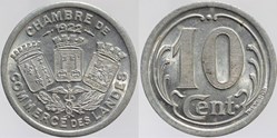 40 - Landes - 10 centimes