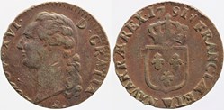 R-02 - Louis XVI - 1/2 sol - 1791 Lille