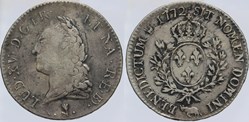 Dy 1685 - Louis XV - Ecu - 1772, Pau