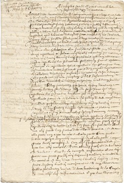 1466 - Copie, concerne la chapelle de la trinité de l'église de la Canourgue