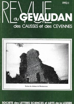 1992 - Revue du Gévaudan des Causses et des Cévennes