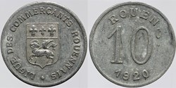 76 - Rouen - 10 centimes
