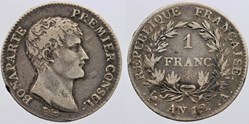 F-200 - Consulat - 1 franc - AN 12 Paris