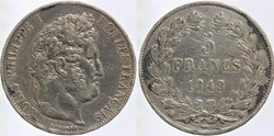 F-325 - Louis Philippe I - 5 francs - 1848 Strasbourg