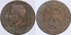 F-117 - Second Empire - 5 centimes - 1865 BB
